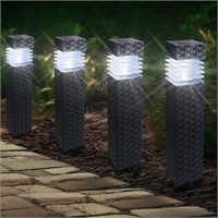Jyoiat Solar Powered Pathway Lights - 6 Pack