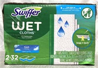 Swiffer Wet Mopping Cloths 2 Tubes (leaking)