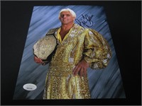 Ric Flair Signed 8x10 Photo JSA Witnessed