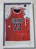 Grind 23 Glass Front Framed Print