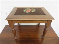 Needlepoint Footstool