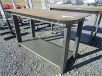 New/Unused Heavy Duty 30x57" Welding Table w/Shelf