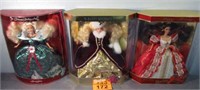 Mixed Lot 1995 1996 1997 Holiday Barbie