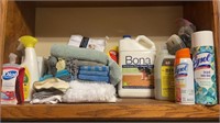 Towels and Assorted Contents