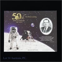 Apollo 11 50th Anniv. Moon Landing/Nixon Comm.