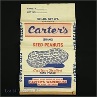 Empty Carter's (Brand) Seed Peanuts Plaines, GA