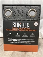 SUNBLK Blackout Curtains