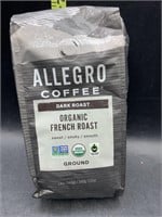 Allegro coffee dark roast ground 12 oz