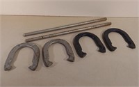 Horseshoe Game Set W/ Poles