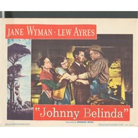 Johnny Belinda 1948 original vintage lobby card