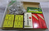 Assorted ammunition in .350 Rem. Mag, .222 Rem,