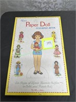 Kim's paperdoll coloring book