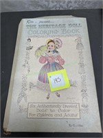 Kim presents the Heritage dolls coloring book