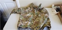 Military Camo Raincoat