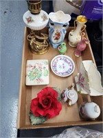 Vintage Flower Glass Lot