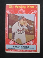 1959 TOPPS #551 FRED HANEY HIGH NUMBER AS