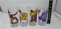 1977 McDonaldLand Action Series Collector Glasses