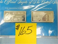 Hamilton Mint, (2) U.S. States "West Virginia -