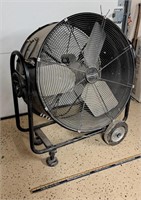 Large PRO POINT Drum Fan w Wheels-OUTDOOR