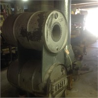 wood heater double barrell