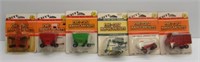 (6) 1:64 scale die cast implements by Ertl.