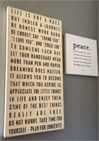 Canvas Quote Wall Art