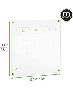 NEW $68 (17.7"x17.7") Wall Calendar
