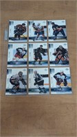 9 2001 Upper Deck Honor Roll Hockey Cards