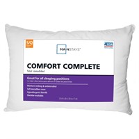 Mainstays Comfort Bed Pillow, Standard/Queen
