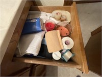 Contents In Cabinet-Soap Razor Toiletries