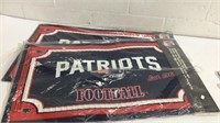 2 New England Patriots Door Mats M9B