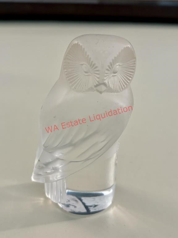 Small Glass Owl (living room)