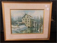 FRAMED PRINT - WENTWORTH MILL - KEIRSTED
