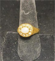 Ring marked 18 kt GE