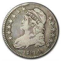 1814 Bust Half Dollar