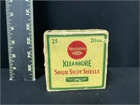 Early Remington Shot Gun Shells & Box