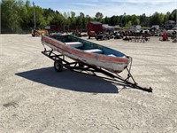 11' 7" Boat And Trailer