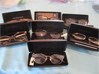 7 Pair - NEW Versace Designer Eyeglasses Frames