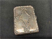 Vintage Silver Plated Compact