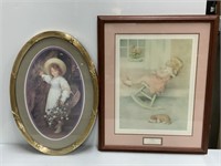 Framed Prints of Children "The Lullaby" and other