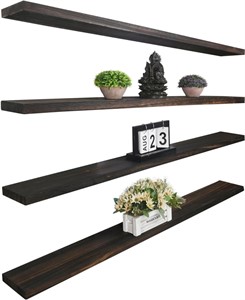 YYWUOJJ Wood Floating Shelves for Wall Decor,