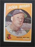 1959 TOPPS #400 JACKIE JENSEN RED SOX