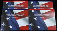 2020 & 2021 US MINT SETS