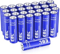 NEW! EBL AA Batteries 28 Pack, High Capacity 1.5V