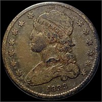 1833 Capped Bust Quarter NICELY CIRCULATED