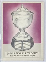 1969-70 OPC James Norris Trophy Card