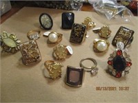 Lot of Costume Rings