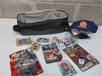 Case of Sports Memorabilia & Cap