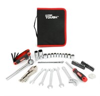51-Piece Auto and Motorcycle Mechanic's Tool Kit