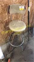 Bar height vintage chair
